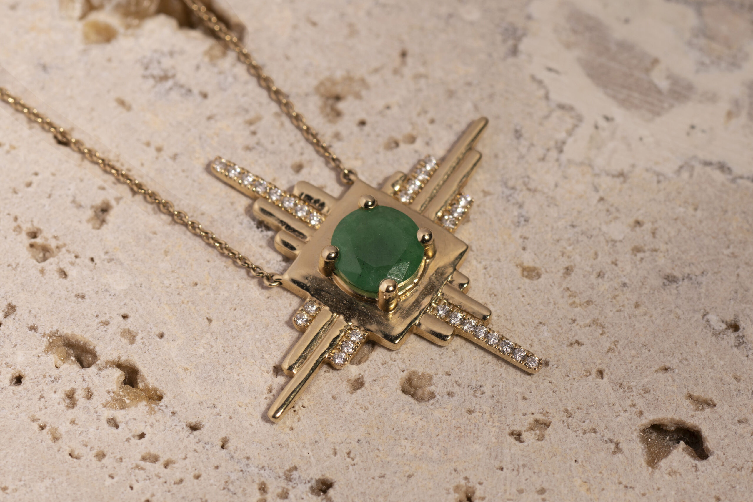 SO...SPIRITUAL necklace stone shot