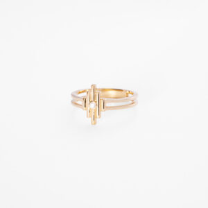 SO...DECO DOUBLE ring